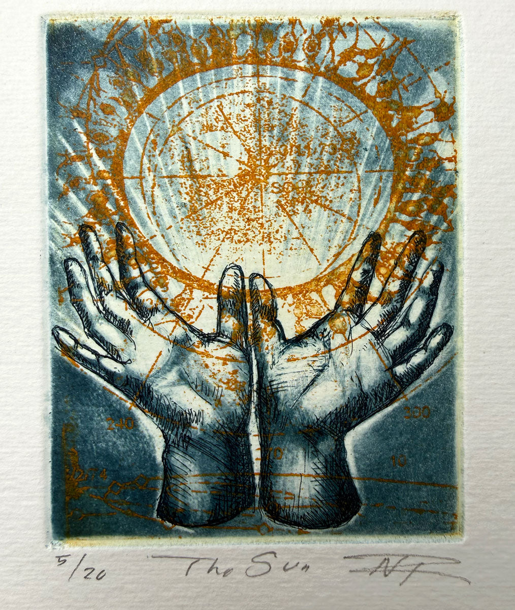 Nicole Rawlins — The Sun (Intaglio Print)