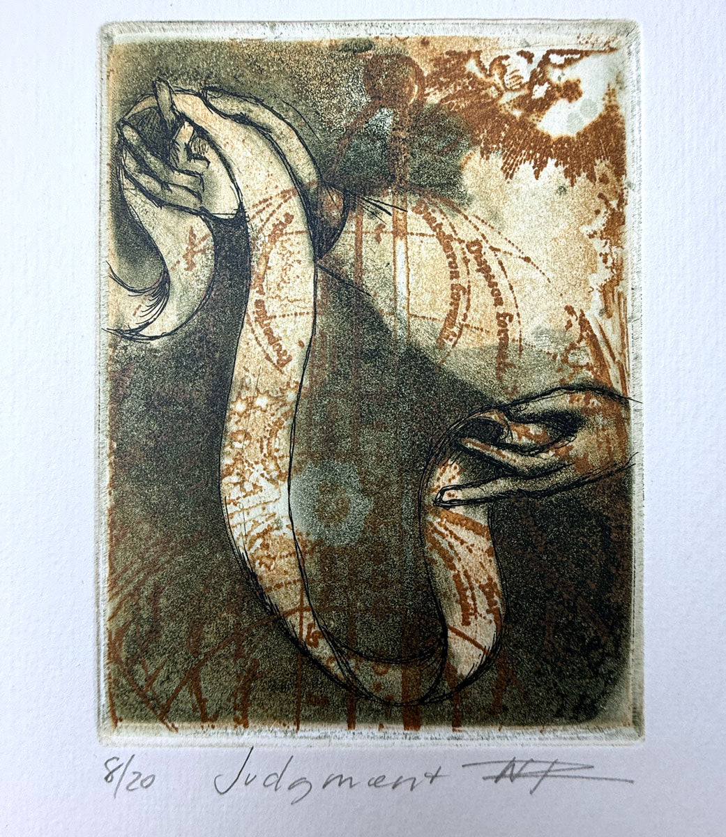 Nicole Rawlins — Judgement (Intaglio Print)