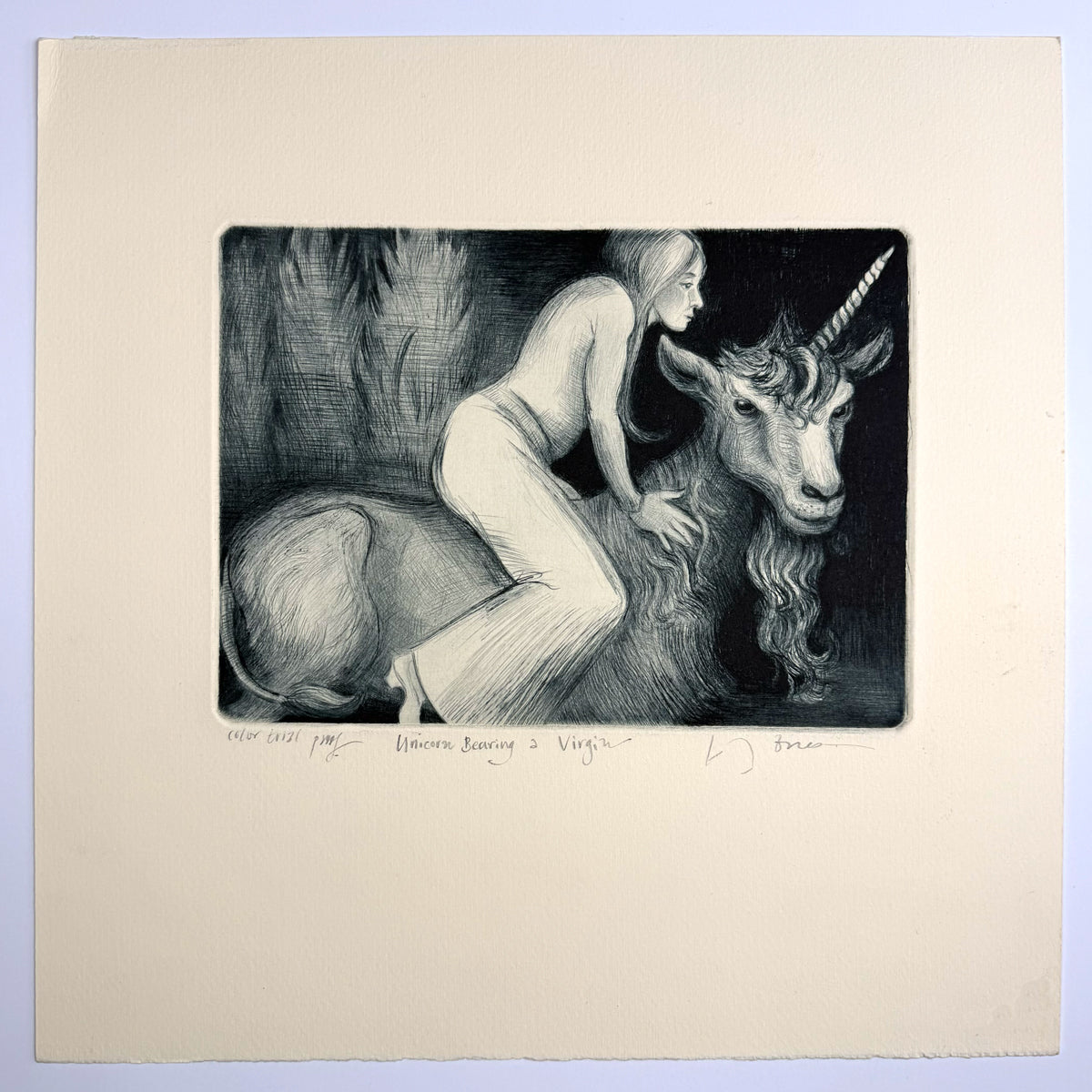 27. Unicorn Bearing a Virgin