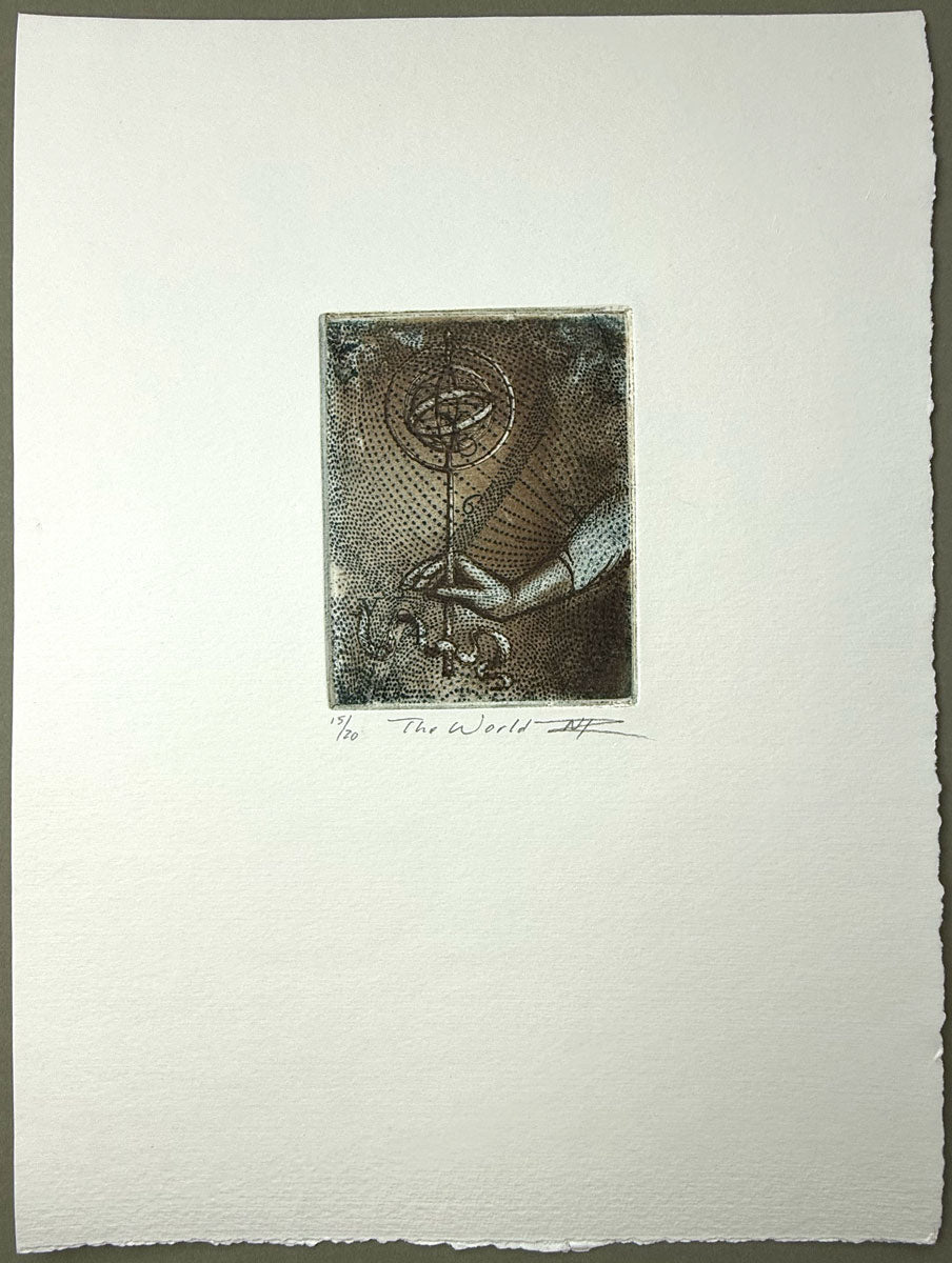 Nicole Rawlins – The World | Intaglio Print