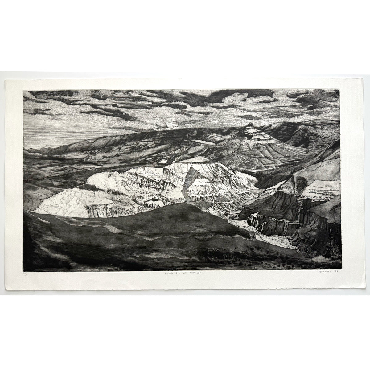 2. Eroded Land at Sheep Rock