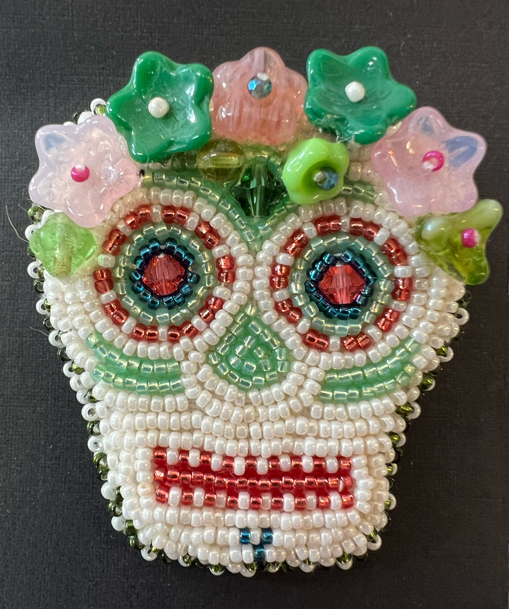 32. Sugar Skull Pin