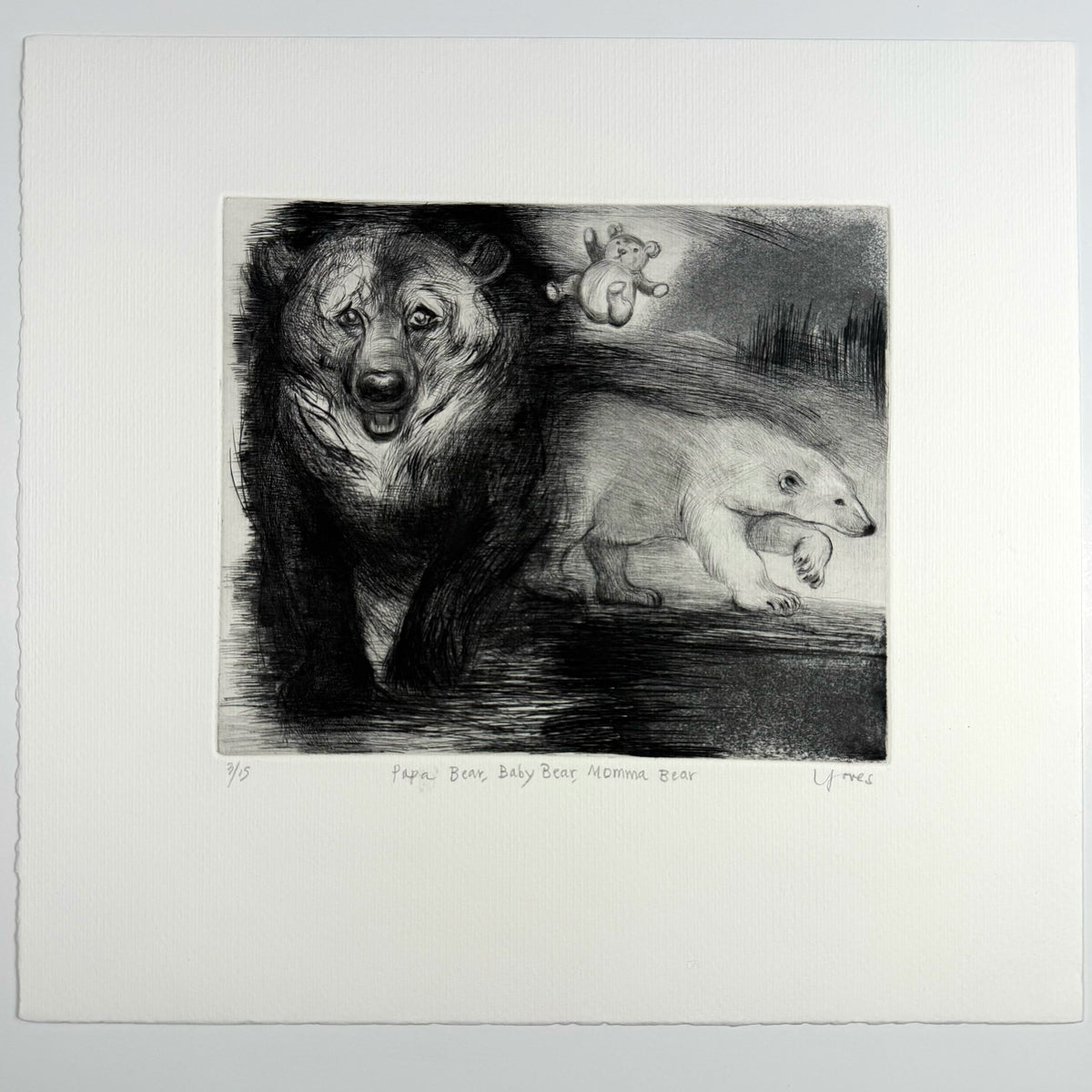 34. Papa Bear, Baby Bear, Momma Bear