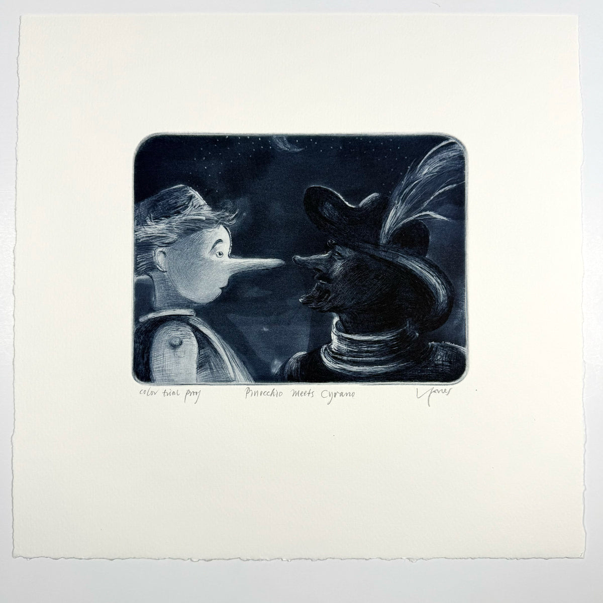 35. Pinocchio Meets Cyrano