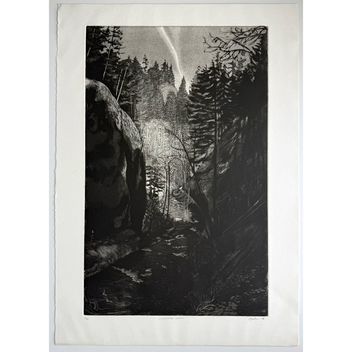 3. Illuminated Gorge