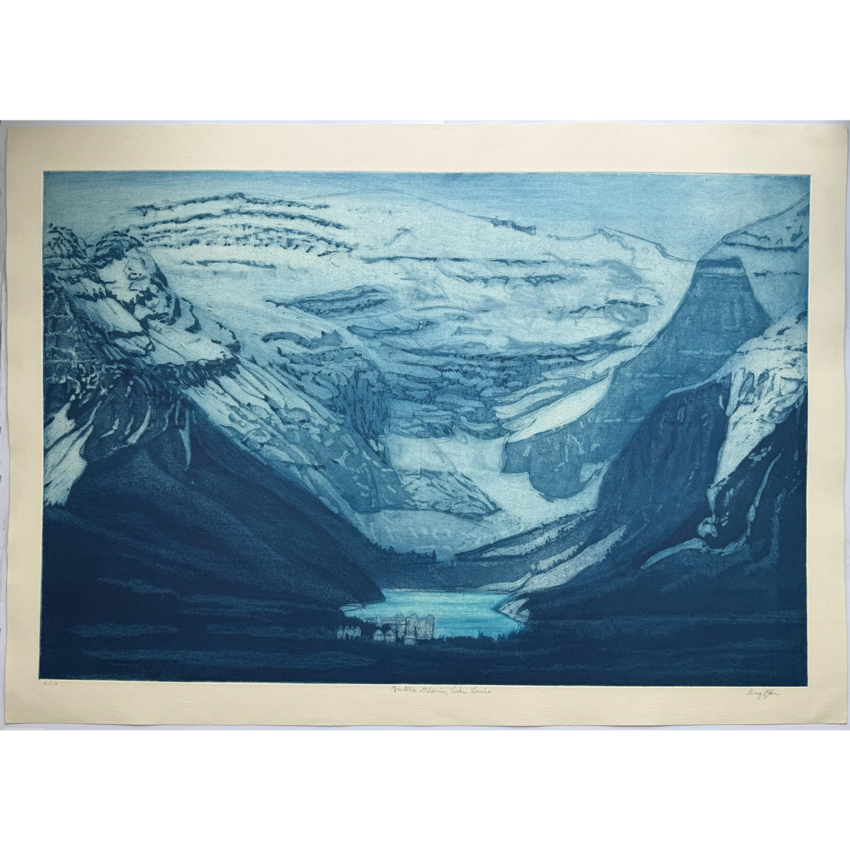 4. Victoria Glacier, Lake Louise, Canada