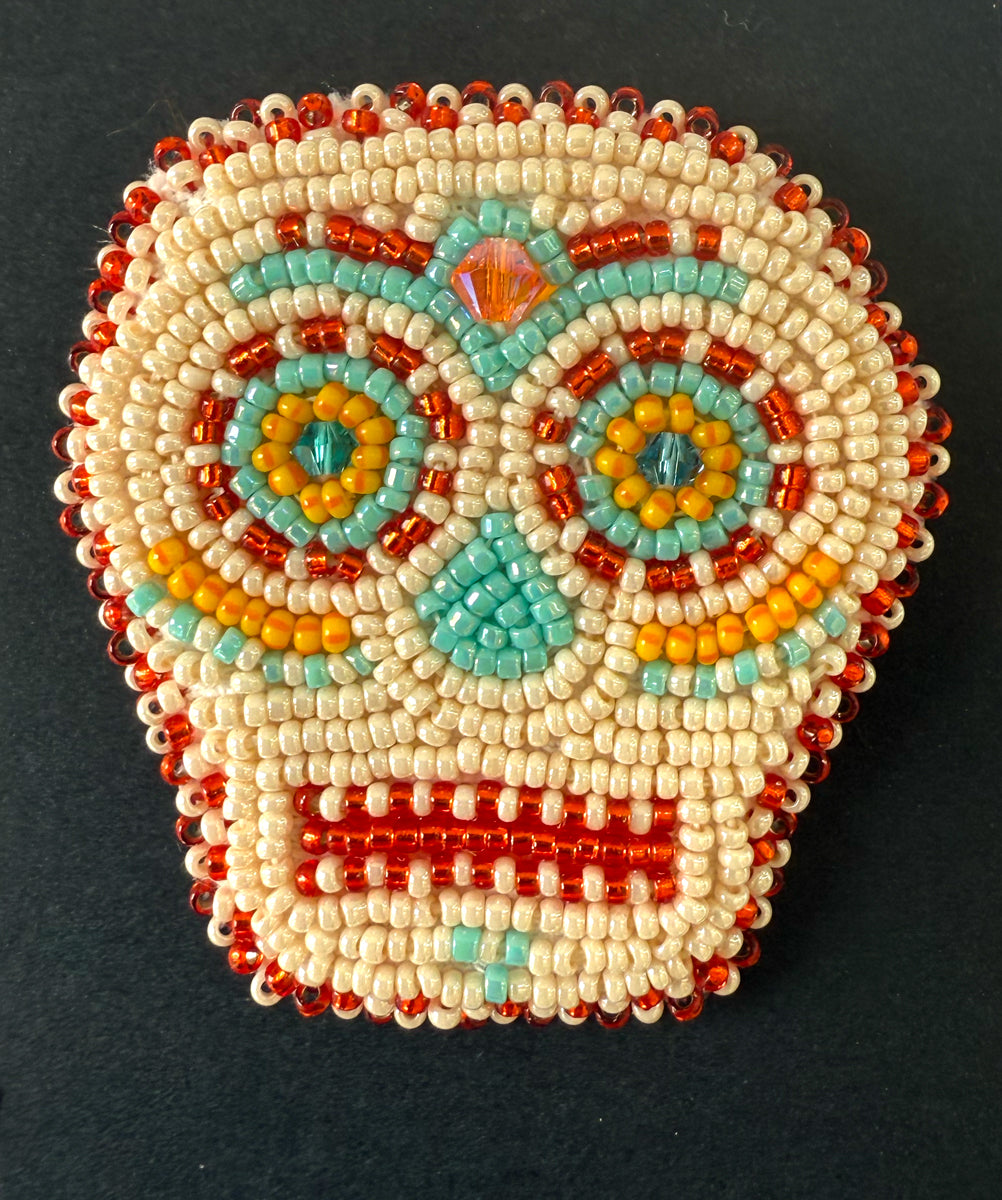 54. Sugar Skull Pin
