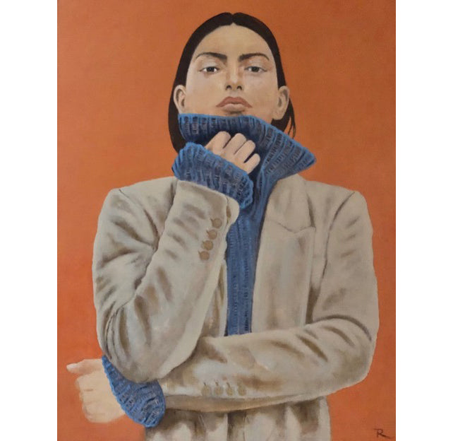 58. I’m Here with My Dreams - Oil on Canvas
