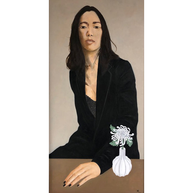 59. What Can I Tell You? - Oil on Canvas