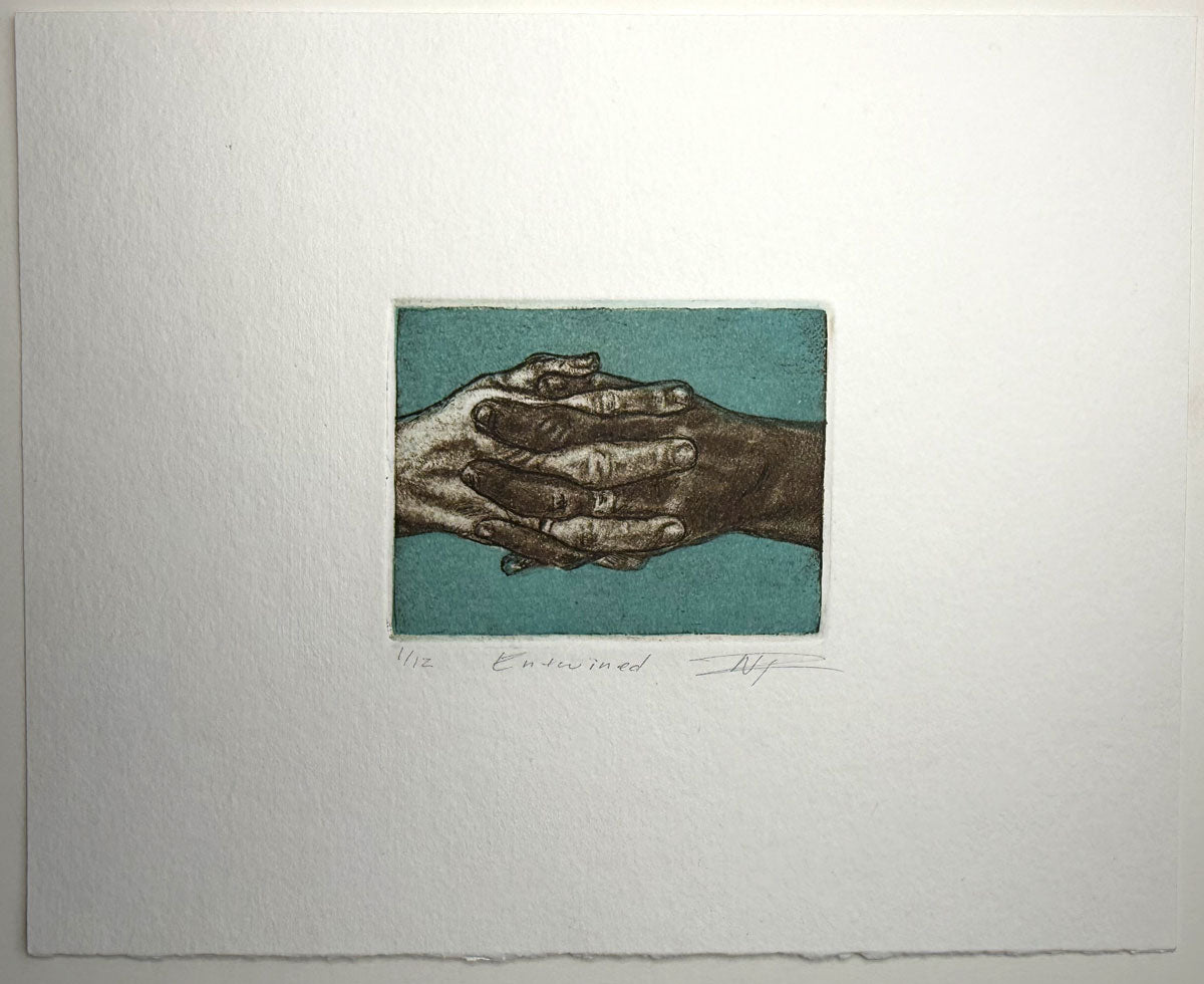 Nicole Rawlins — Entwined (Intaglio Print)