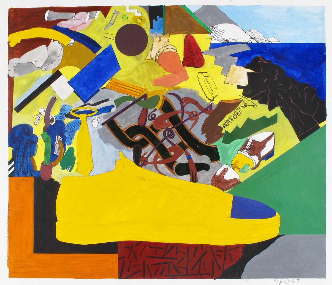 8. Landscape with a Yellow Sneaker