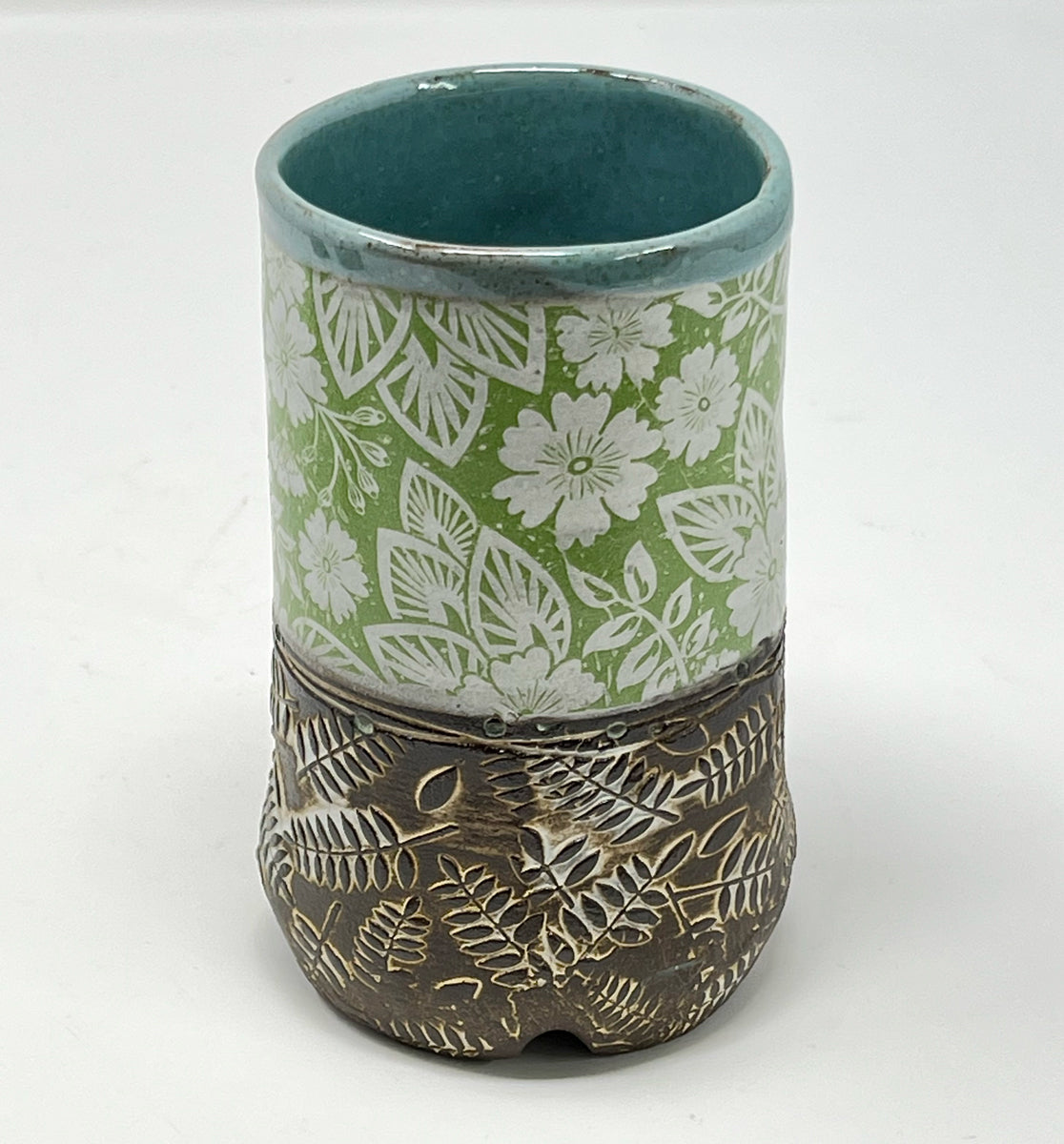 268. Lime Green Tumbler