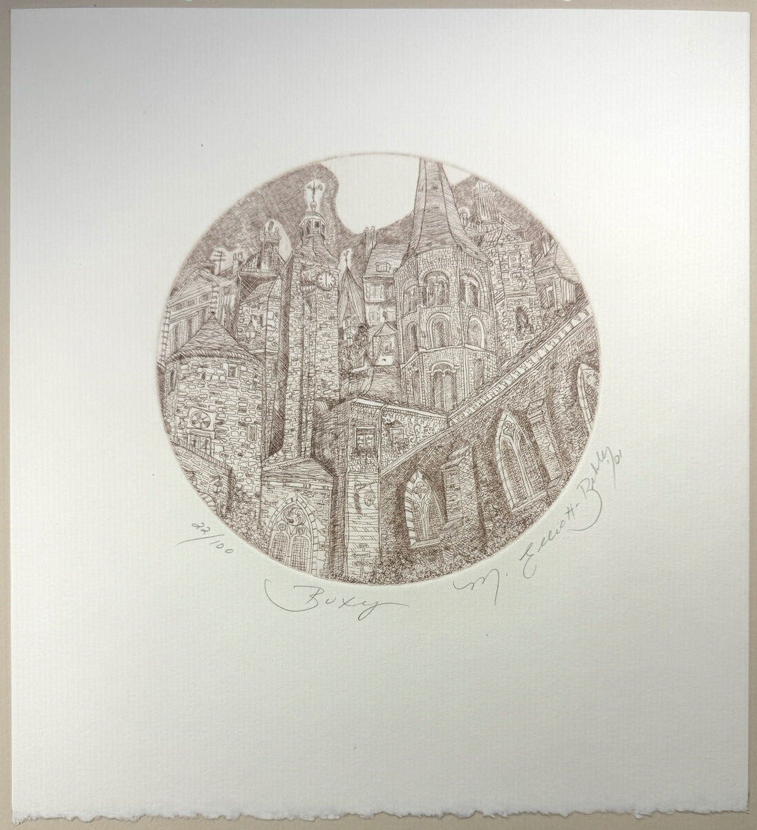 5. Meg Elliot-Behle: Etching