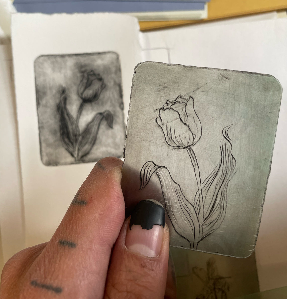 2/7/2026 Solvent-Free Etching Workshop (All Ages – Beginners Welcome!) 11-3PM