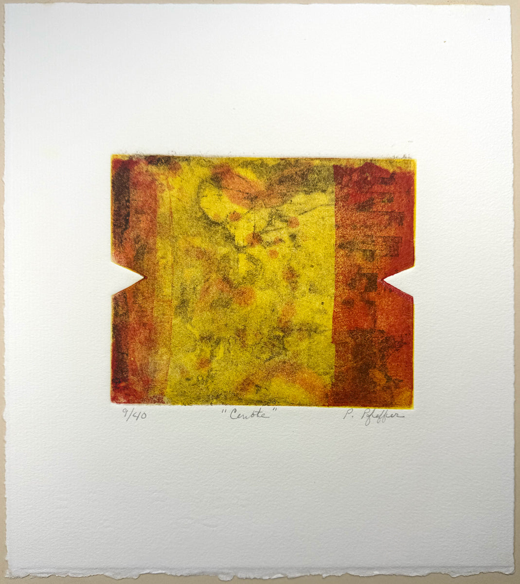 7. Pat Pfeffer: Etching
