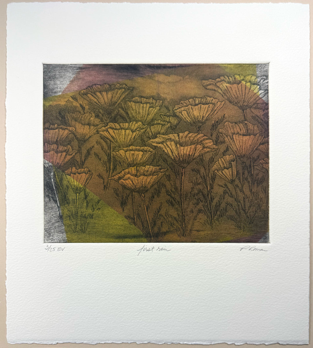8. Pat Roman: Drypoint