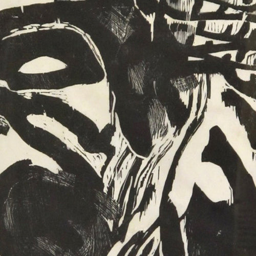 358. Untitled Woodblock (Framed)