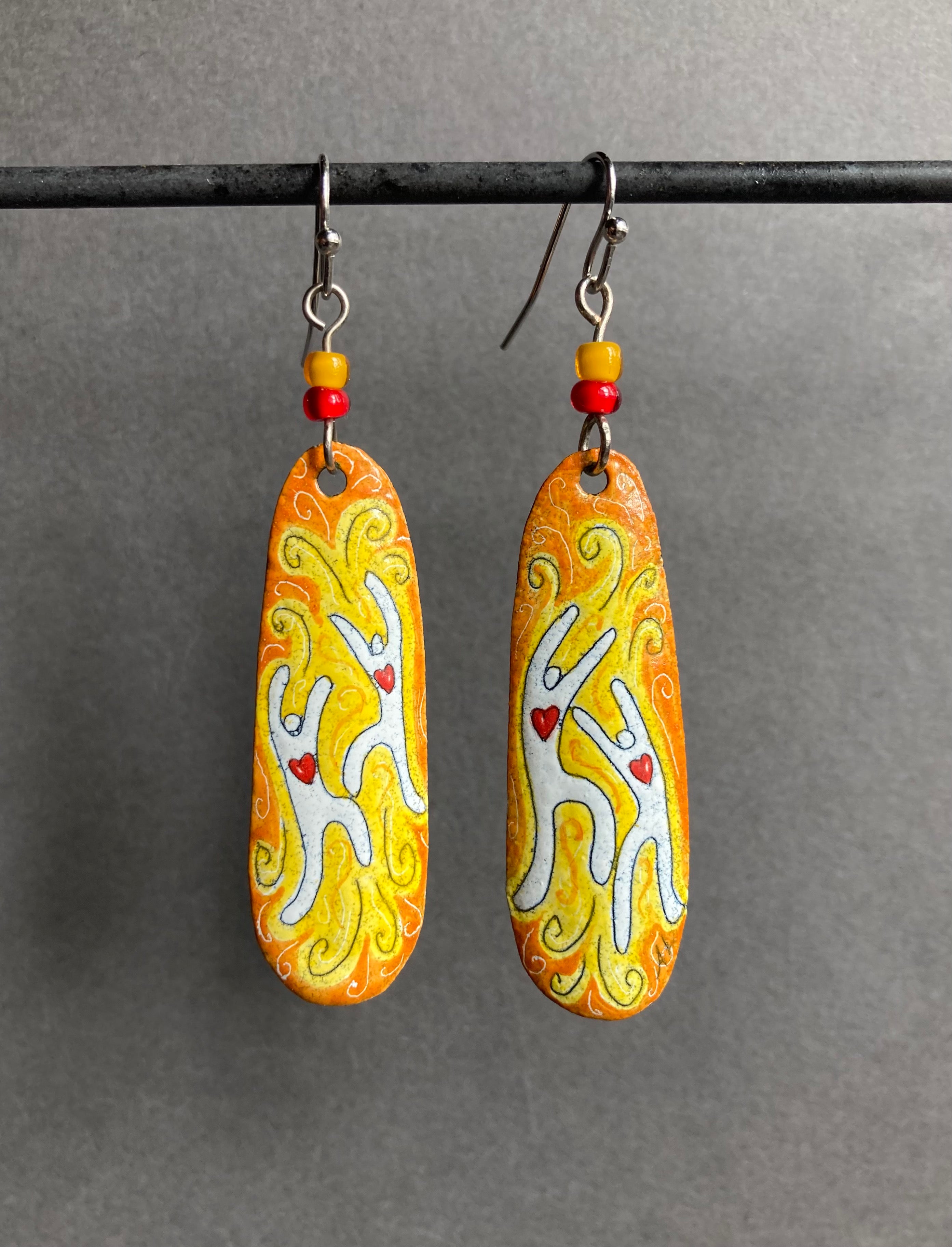 204. Joyful Dance Earrings