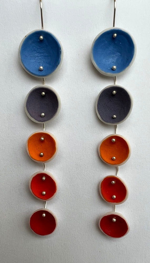 24-22. Five Dangle Earring