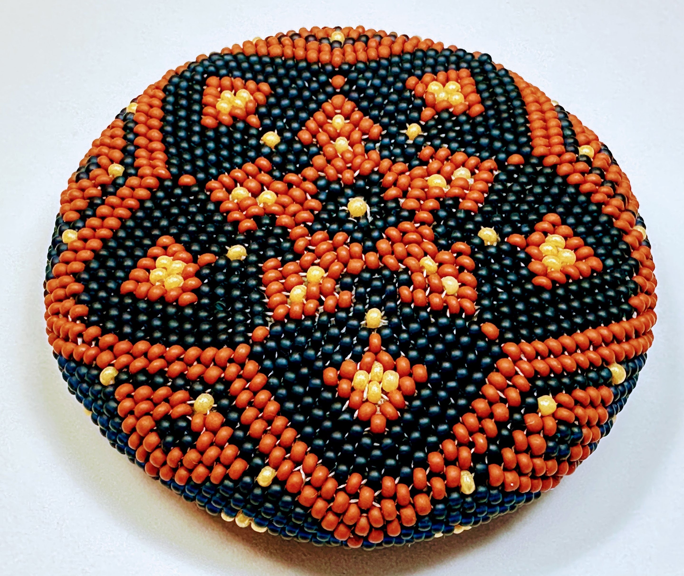 32. Burning Embers Mandala Stone