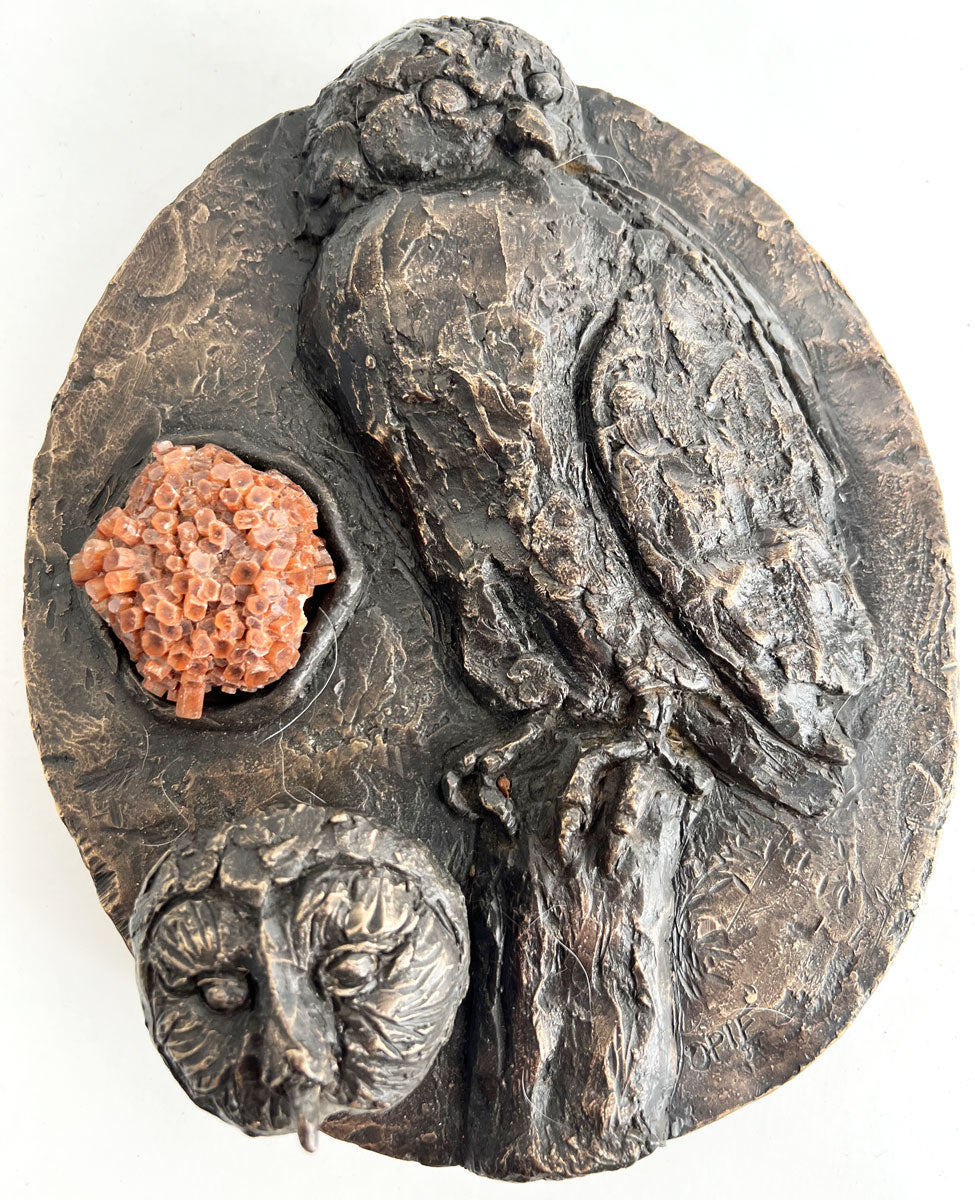 B074. Birds & Gems: Owl