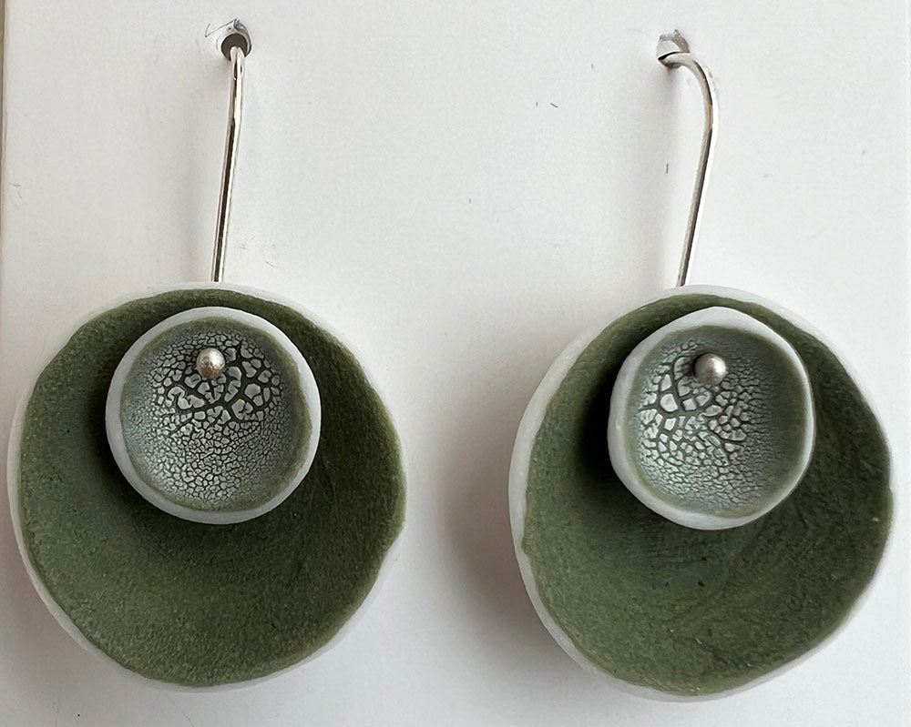 9-22. Large Dot Nest Earring