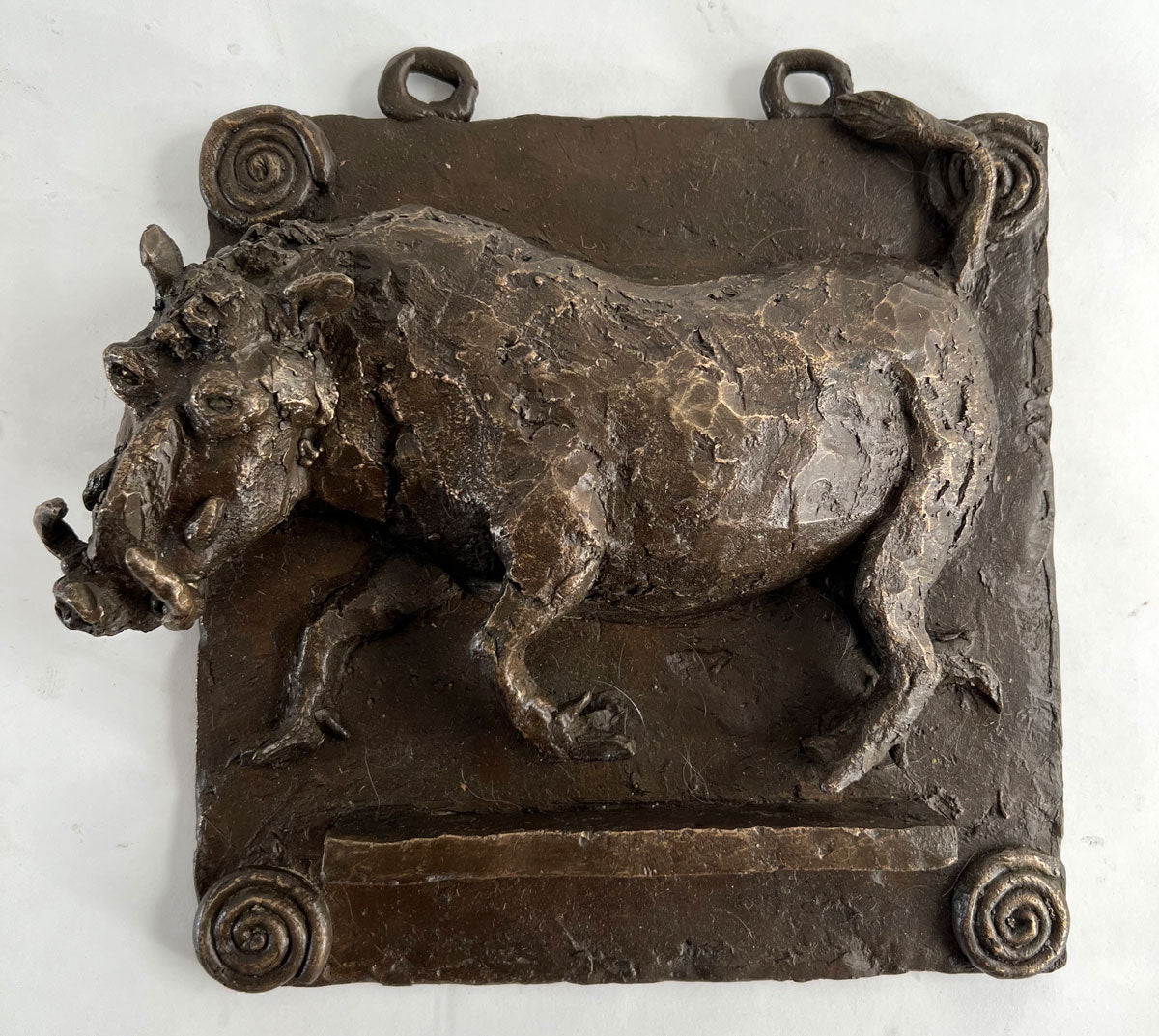 B006. Animal Plaque: Warthog