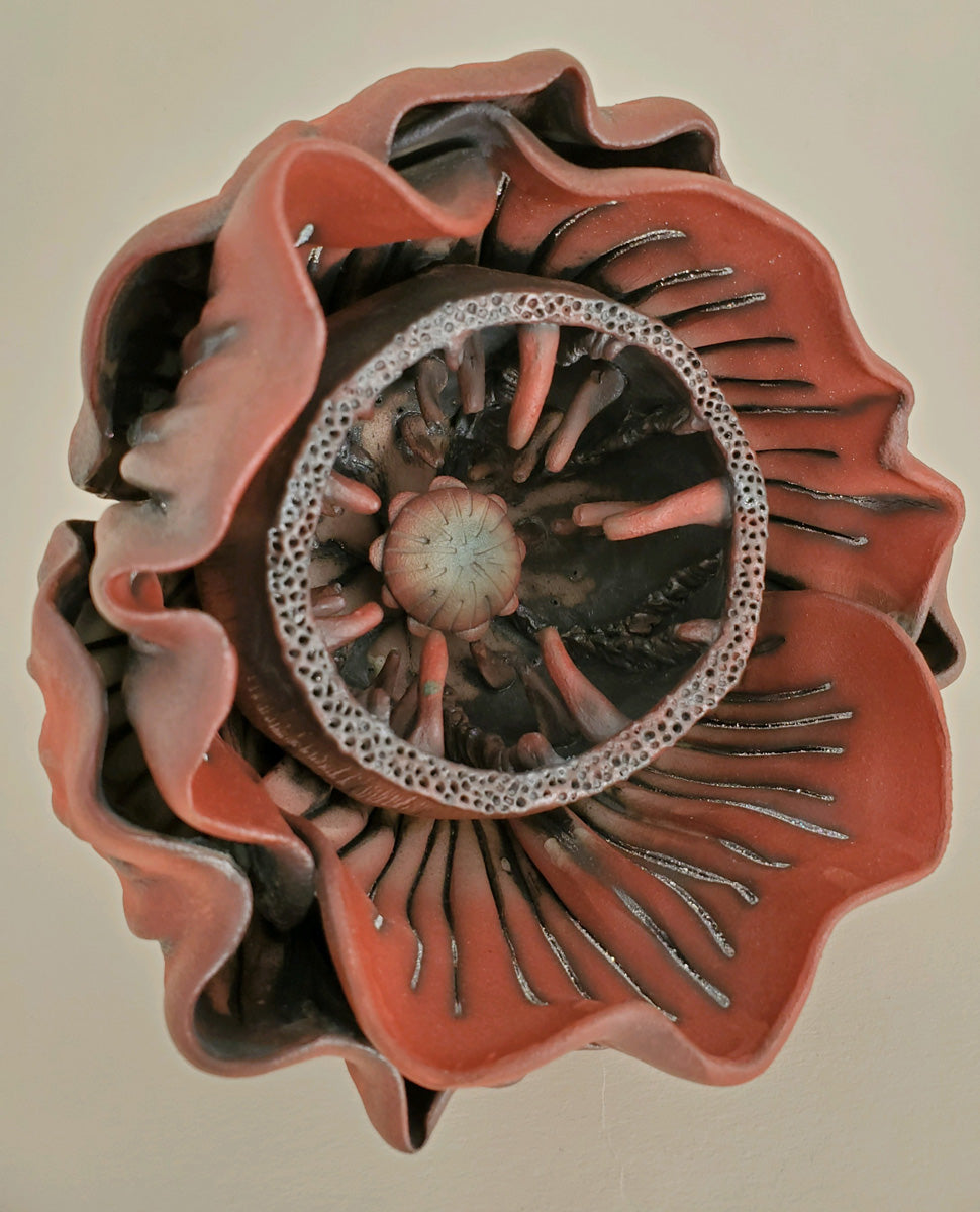 20. Sparkly Red Poppy