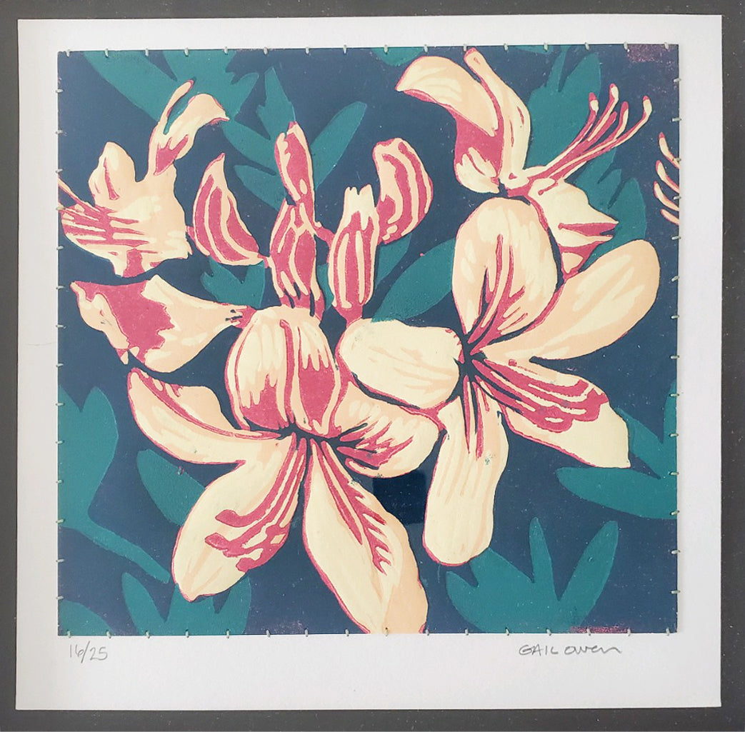 114. Single Azalea (unframed)